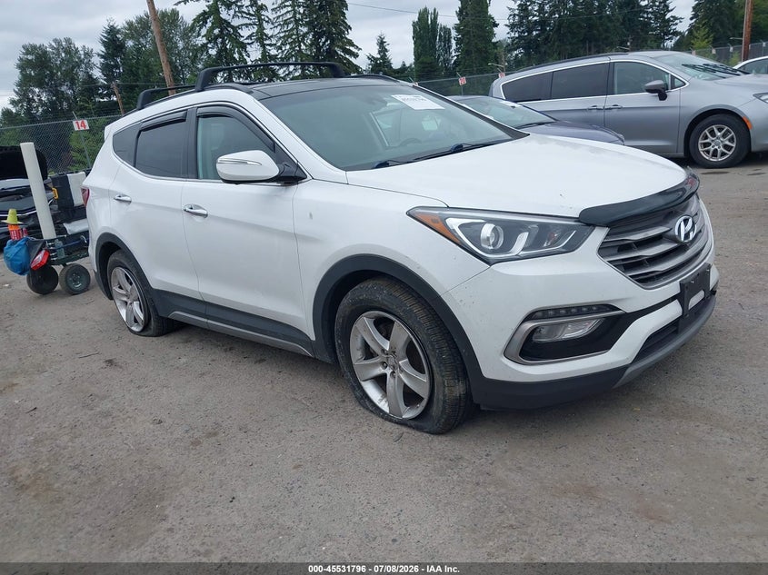 2018 Hyundai Santa fe VIN 5XYZWDLAXJG542039 IAAI salvage auction — NORMAL WEAR, Clear (Washington), sold $4,025 on 2026-07-29 (photo 1)