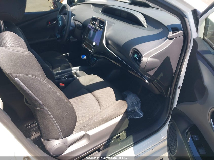 2019 Toyota Prius VIN JTDKARFU2K3091181 IAAI salvage auction — FRONT END, Salvage Certificate (California), sold $5,300 on 2026-07-22 (photo 5)