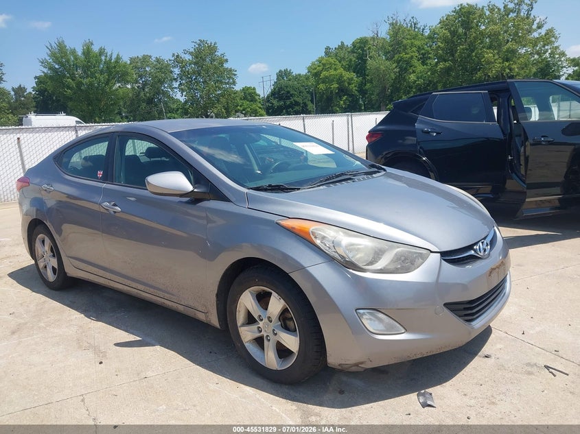 2013 Hyundai Elantra VIN KMHDH4AEXDU631649 IAAI salvage auction — NORMAL WEAR, Salvage Title, sold $525 on 2026-07-21 (photo 1)