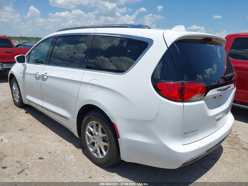 2020 Chrysler Pacifica VIN 2C4RC1BG8LR134750 IAAI salvage auction — FRONT END, Original (Texas), sold $2,100 on 2026-09-27 (photo 3)