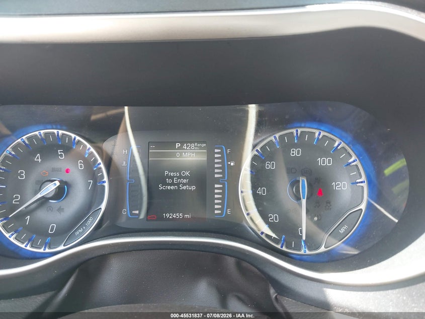 2020 Chrysler Pacifica VIN 2C4RC1BG8LR134750 IAAI salvage auction — FRONT END, Original (Texas), sold $2,100 on 2026-09-27 (photo 7)
