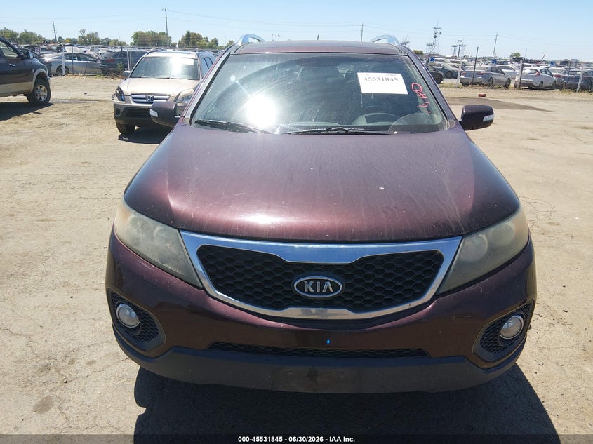 2011 Kia Sorento VIN 5XYKUDA28BG151878 IAAI salvage auction — NORMAL WEAR, Clear - Dealer Only (California), sold $825 on 2026-07-15 (photo 6)