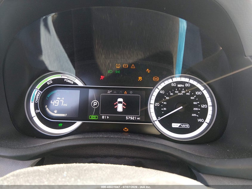 2019 Kia Niro VIN KNDCB3LC8K5250851 IAAI salvage auction — RIGHT SIDE, Salvage (Missouri), sold $4,950 on 2026-08-01 (photo 7)