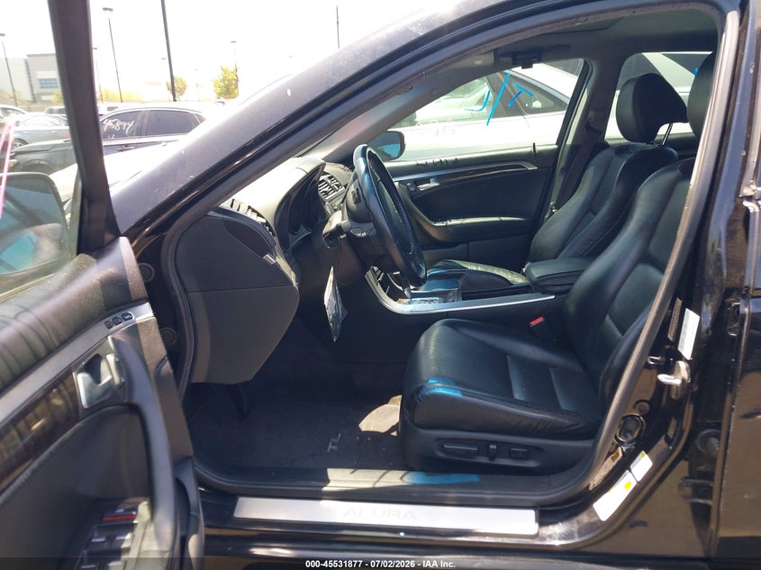 2007 Acura Tl VIN 19UUA66237A043781 IAAI salvage auction — LEFT FRONT, Salvage Certificate (California), sold $600 on 2026-07-12 (photo 5)