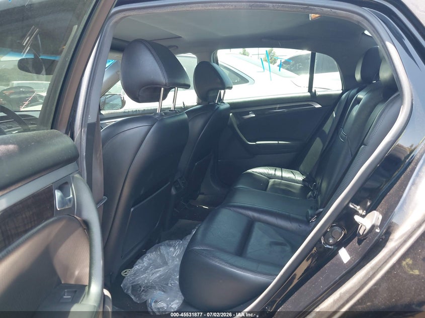 2007 Acura Tl VIN 19UUA66237A043781 IAAI salvage auction — LEFT FRONT, Salvage Certificate (California), sold $600 on 2026-07-12 (photo 8)