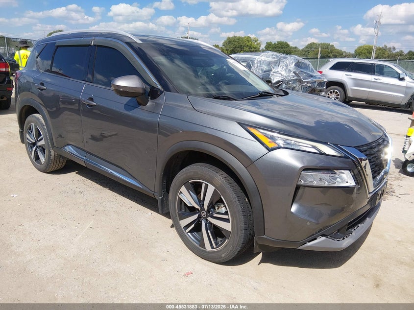 2021 Nissan Rogue VIN 5N1AT3CA5MC815831 — IAAI salvage auction photo