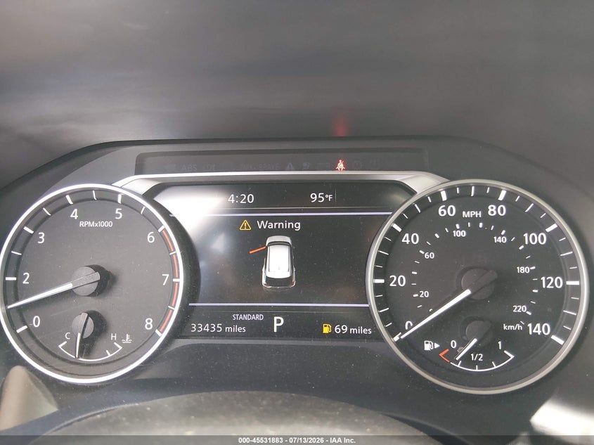 2021 Nissan Rogue VIN 5N1AT3CA5MC815831 IAAI salvage auction — HAIL, Salvage (Kansas), sold $9,800 on 2026-10-02 (photo 7)