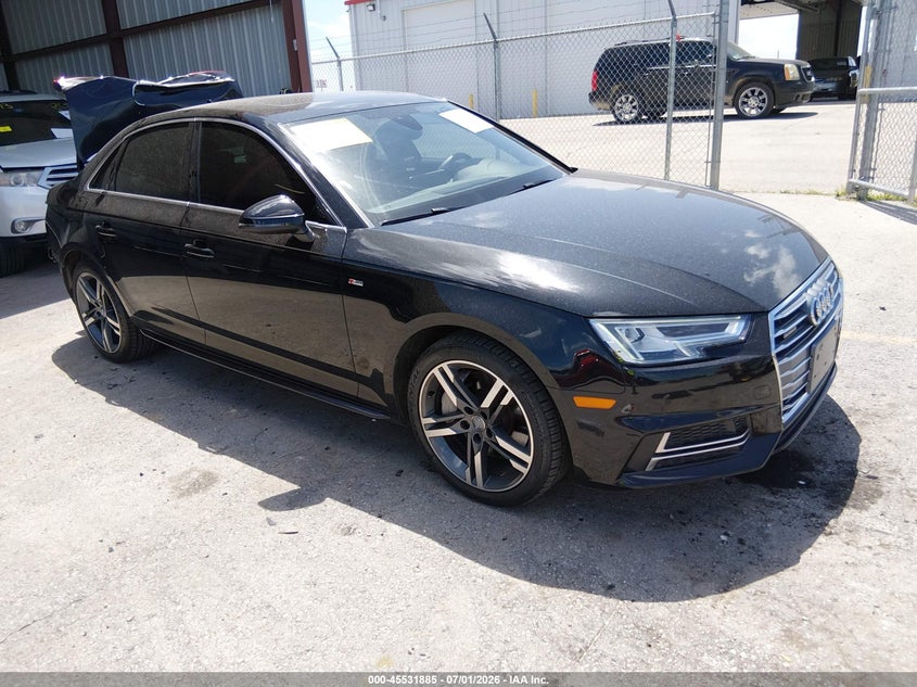 2018 Audi A4 VIN WAUENAF40JA166809 IAAI salvage auction — REAR END, Salvage (Missouri), sold $5,300 on 2026-08-02 (photo 1)