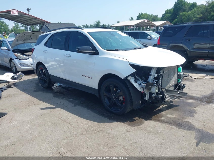 2022 Chevrolet Equinox VIN 3GNAXXEV2NS244768 IAAI salvage auction — FRONT END, Rebuildable (Florida), sold $8,200 on 2026-07-30 (photo 1)