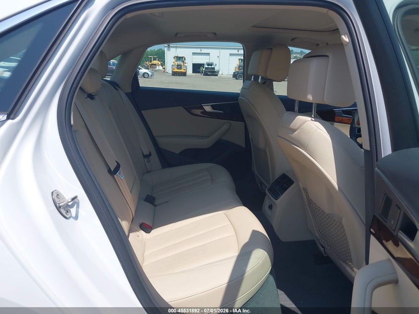 2017 Audi A4 VIN WAUENAF46HA164850 IAAI salvage auction — FRONT END, Wait Title, sold $3,750 on 2026-08-23 (photo 8)