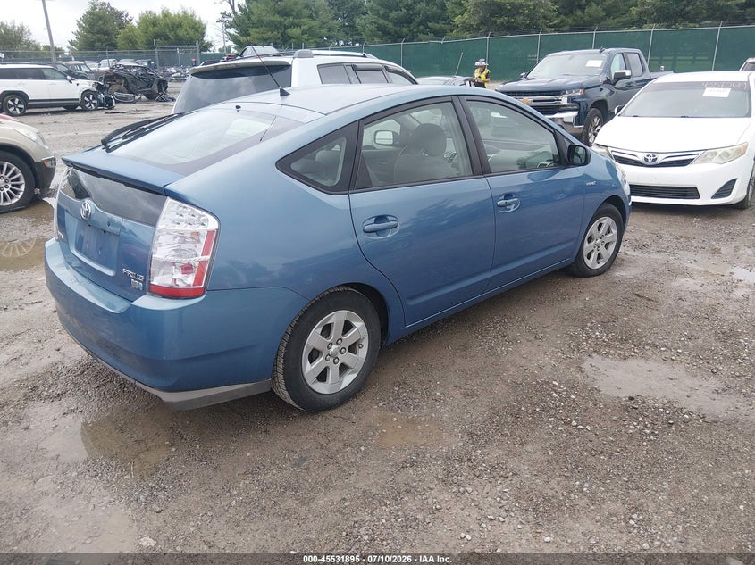 2007 Toyota Prius VIN JTDKB20U777690431 IAAI salvage auction — NORMAL WEAR, Original (Kentucky), sold $125 on 2026-07-29 (photo 4)