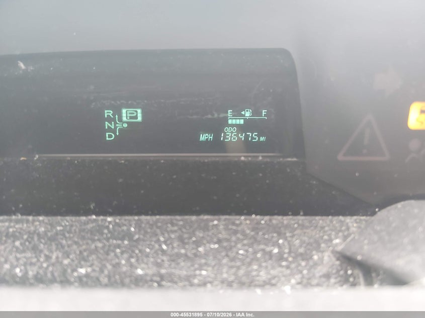 2007 Toyota Prius VIN JTDKB20U777690431 IAAI salvage auction — NORMAL WEAR, Original (Kentucky), sold $125 on 2026-07-29 (photo 7)