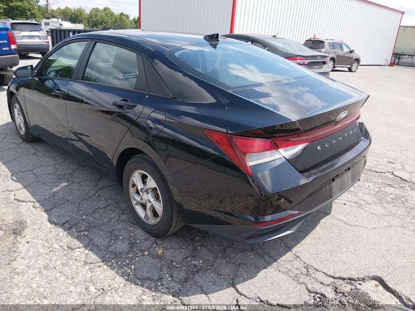 2023 Hyundai Elantra VIN KMHLL4AG8PU574724 IAAI salvage auction — NORMAL WEAR, SF97 (Maryland), sold $3,050 on 2026-07-21 (photo 3)