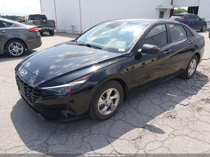 2023 Hyundai Elantra VIN KMHLL4AG8PU574724 IAAI salvage auction — NORMAL WEAR, SF97 (Maryland), sold $3,050 on 2026-07-21 (photo 2)