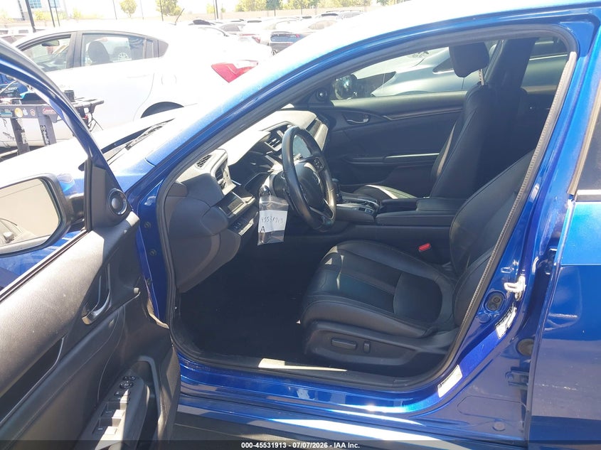 2020 Honda Civic VIN SHHFK7H92LU417088 IAAI salvage auction — FRONT & REAR, Salvage Certificate (California), sold $7,800 on 2026-07-12 (photo 5)