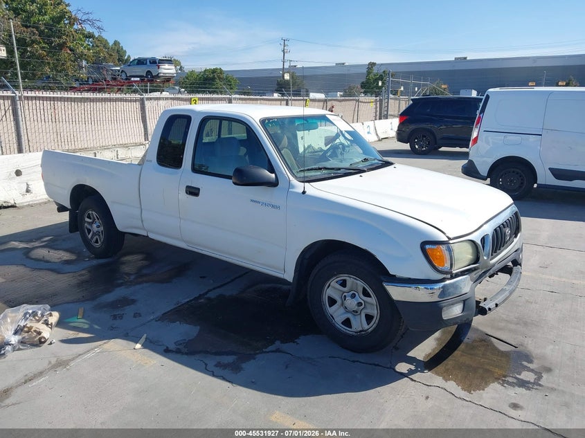 2004 Toyota Tacoma VIN 5TEVL52N64Z461390 IAAI salvage auction — FRONT END, Salvage (California), sold $2,550 on 2026-07-20 (photo 1)