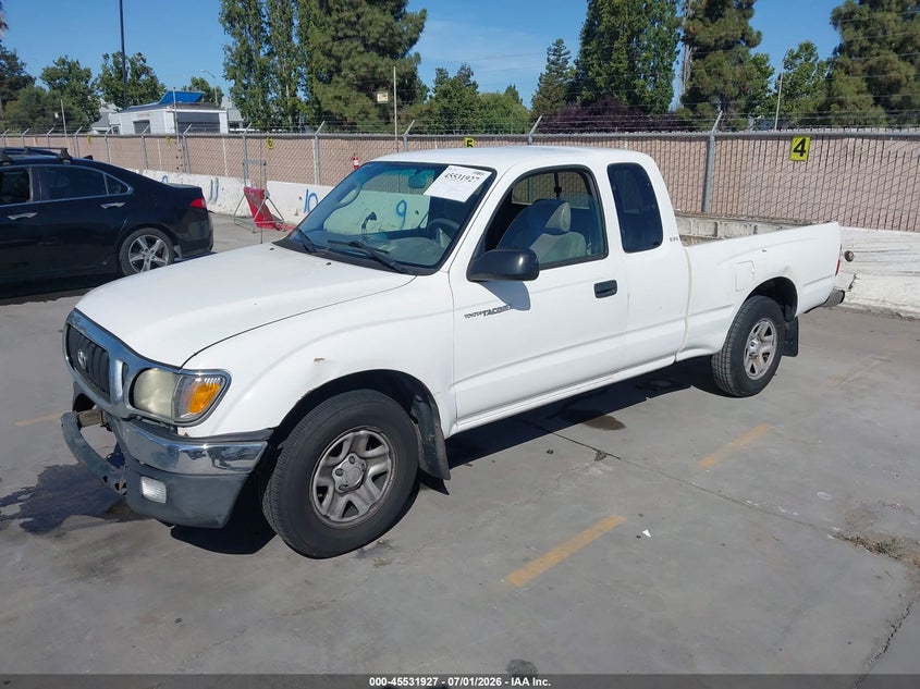 2004 Toyota Tacoma VIN 5TEVL52N64Z461390 IAAI salvage auction — FRONT END, Salvage (California), sold $2,550 on 2026-07-20 (photo 2)