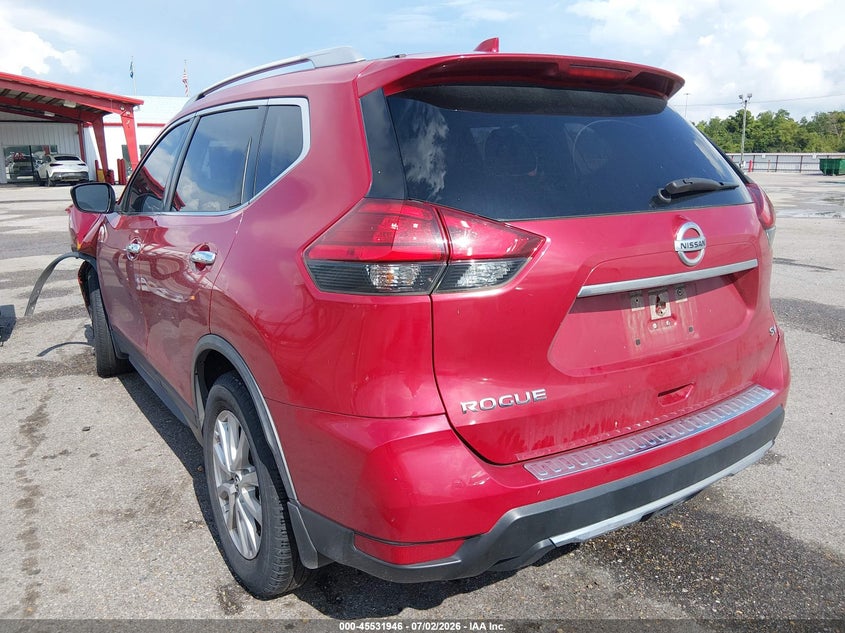 2017 Nissan Rogue VIN JN8AT2MT2HW392889 IAAI salvage auction — LEFT FRONT, Salvage Title, sold $1,200 on 2026-07-19 (photo 3)