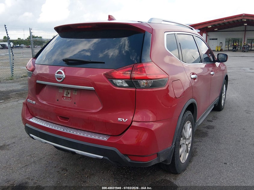 2017 Nissan Rogue VIN JN8AT2MT2HW392889 IAAI salvage auction — LEFT FRONT, Salvage Title, sold $1,200 on 2026-07-19 (photo 4)