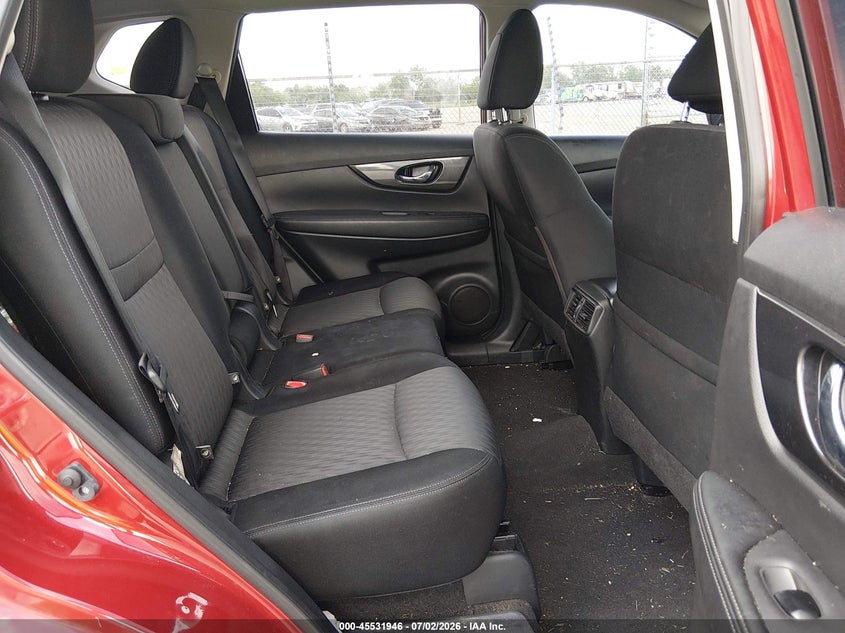 2017 Nissan Rogue VIN JN8AT2MT2HW392889 IAAI salvage auction — LEFT FRONT, Salvage Title, sold $1,200 on 2026-07-19 (photo 8)