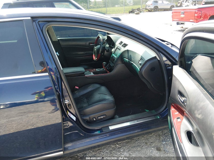 2010 Lexus Gs VIN JTHBE1KS4A0048213 IAAI salvage auction — FRONT & REAR, Salvage (Pennsylvania), sold $275 on 2026-07-19 (photo 5)