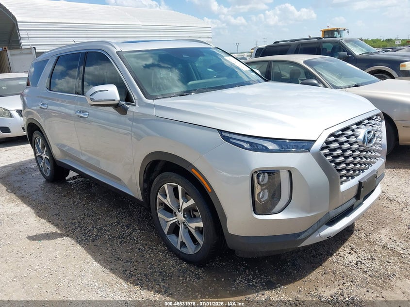 2022 Hyundai Palisade VIN KM8R34HE7NU358018 IAAI salvage auction — NORMAL WEAR, Original (Texas), sold $9,100 on 2026-07-29 (photo 1)