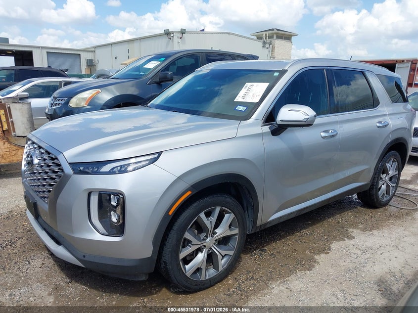 2022 Hyundai Palisade VIN KM8R34HE7NU358018 IAAI salvage auction — NORMAL WEAR, Original (Texas), sold $9,100 on 2026-07-29 (photo 2)