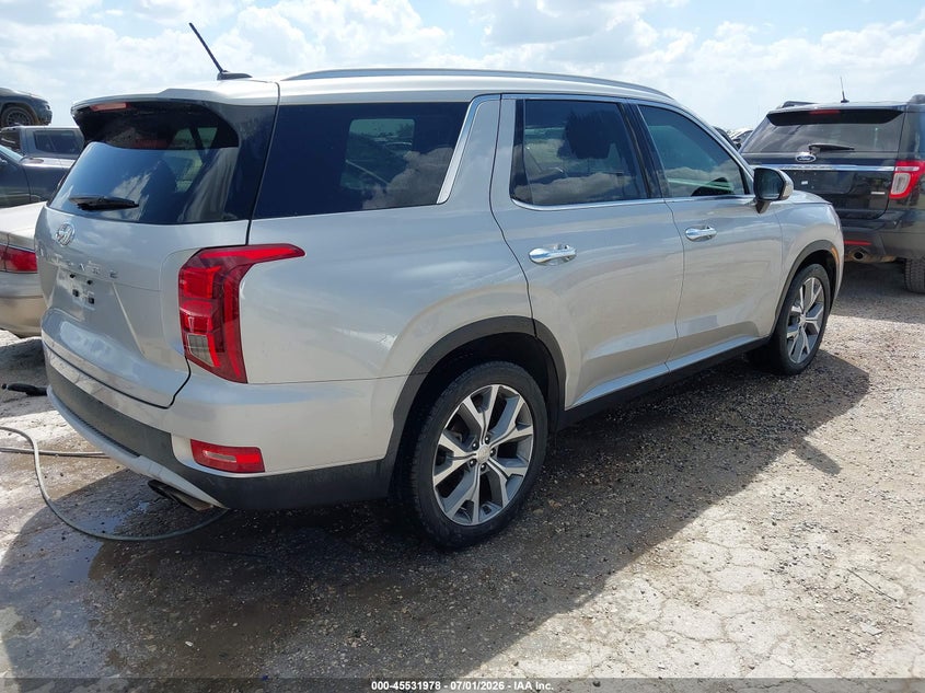 2022 Hyundai Palisade VIN KM8R34HE7NU358018 IAAI salvage auction — NORMAL WEAR, Original (Texas), sold $9,100 on 2026-07-29 (photo 4)