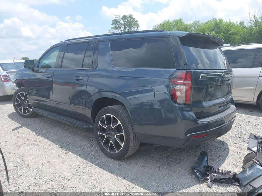 2021 Chevrolet Suburban VIN 1GNSKEKD7MR485195 IAAI salvage auction — FRONT END, Salvage (Ohio), sold $14,600 on 2026-07-28 (photo 3)