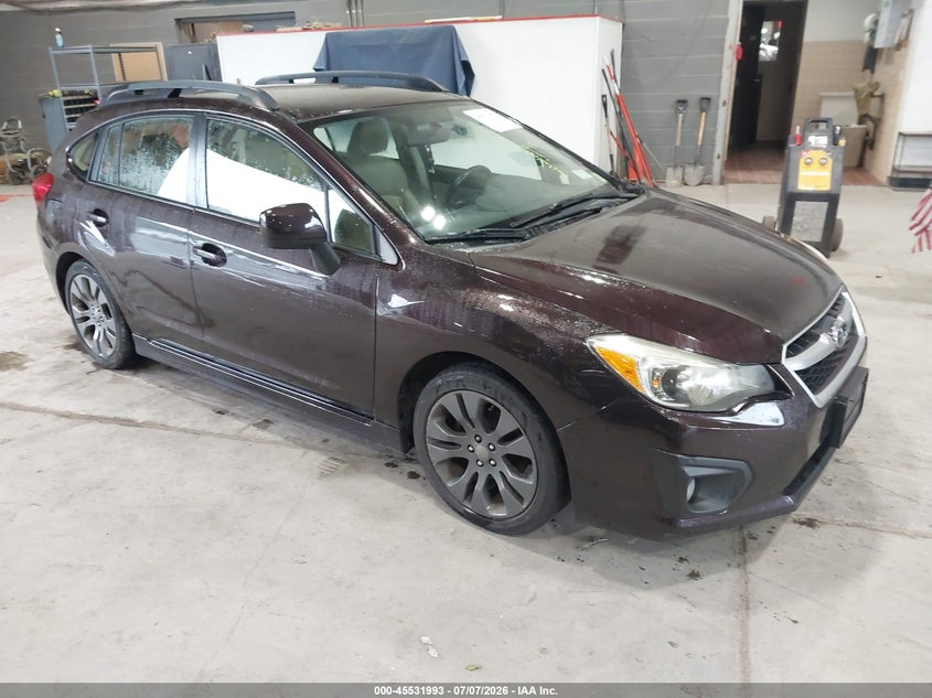 2013 Subaru Impreza VIN JF1GPAL60DH206643 IAAI salvage auction — NORMAL WEAR, Clear (New York), sold $225 on 2026-07-15 (photo 1)