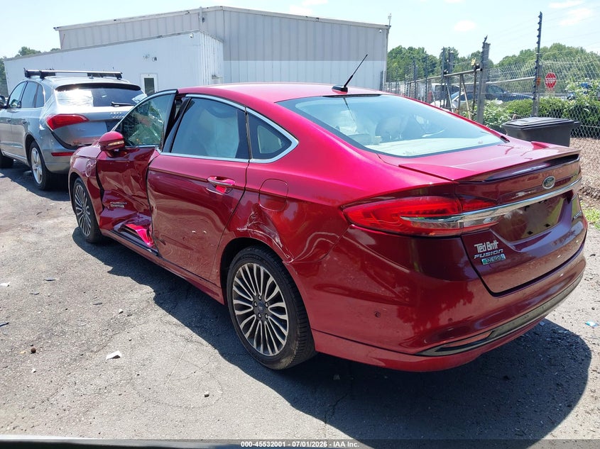 2017 Ford VIN 3FA6P0SU4HR409853 IAAI salvage auction — SIDE, Salvage (North Carolina), sold $1,100 on 2026-07-22 (photo 3)