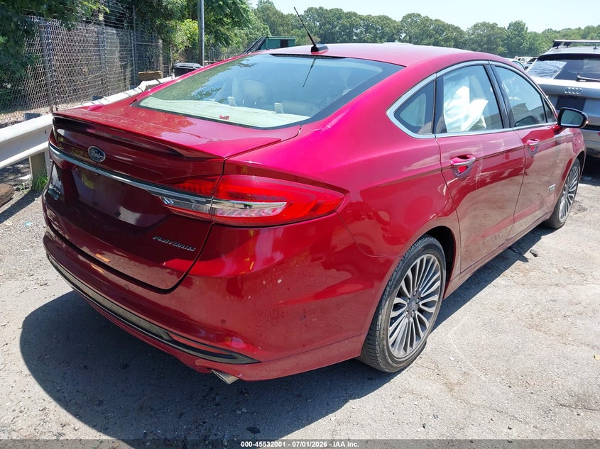 2017 Ford VIN 3FA6P0SU4HR409853 IAAI salvage auction — SIDE, Salvage (North Carolina), sold $1,100 on 2026-07-22 (photo 4)