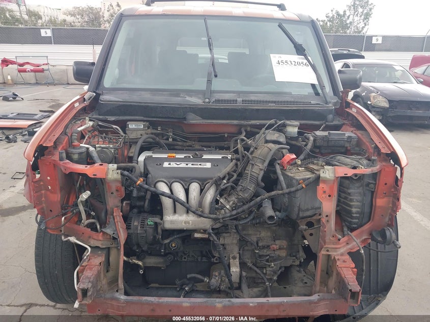 2005 Honda Element VIN 5J6YH18615L003290 IAAI salvage auction — FRONT END, Salvage (California), sold $550 on 2026-07-28 (photo 6)