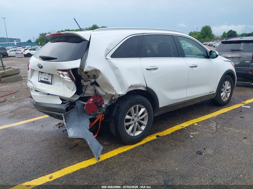 2017 Kia Sorento VIN 5XYPGDA53HG335710 IAAI salvage auction — RIGHT REAR, Junk Bill Of Sale Mv2459 (Wisconsin), sold $500 on 2026-07-23 (photo 4)