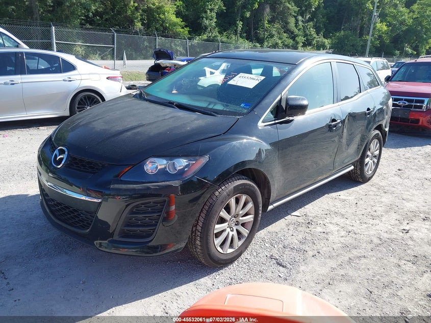 2011 Mazda Cx-7 VIN JM3ER2CM3B0386526 IAAI salvage auction — FRONT & REAR, Clear (Virginia), sold $25 on 2026-07-28 (photo 2)