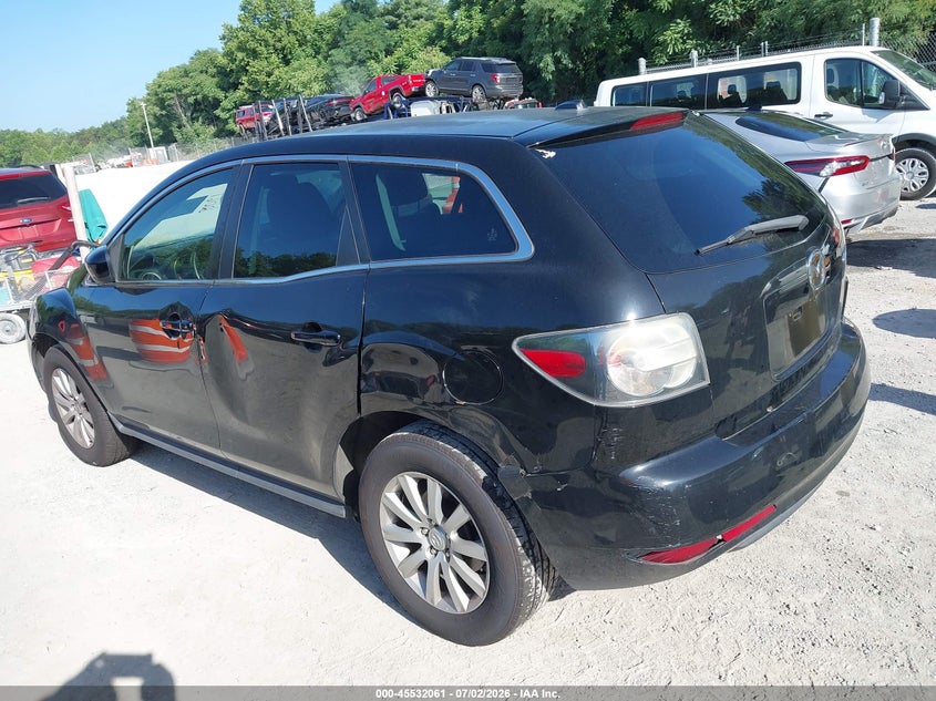 2011 Mazda Cx-7 VIN JM3ER2CM3B0386526 IAAI salvage auction — FRONT & REAR, Clear (Virginia), sold $25 on 2026-07-28 (photo 3)