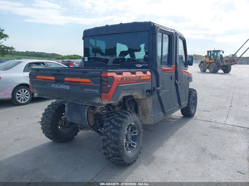 2025 Polaris Ranger VIN 4XARSY999S8275511 IAAI salvage auction — FRONT END, Regular Certificate (Iowa), sold $14,750 on 2026-08-26 (photo 4)