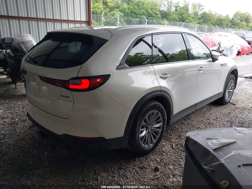 2025 Mazda Cx-90 VIN JM3KKBHD8S1243405 IAAI salvage auction — REAR END, Wait Title, sold $13,300 on 2026-08-25 (photo 4)