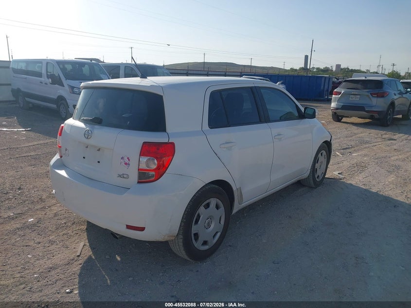 2008 Scion Xd VIN JTKKU10438J021400 IAAI salvage auction — NORMAL WEAR, Clear (Arizona), sold $800 on 2026-07-09 (photo 4)
