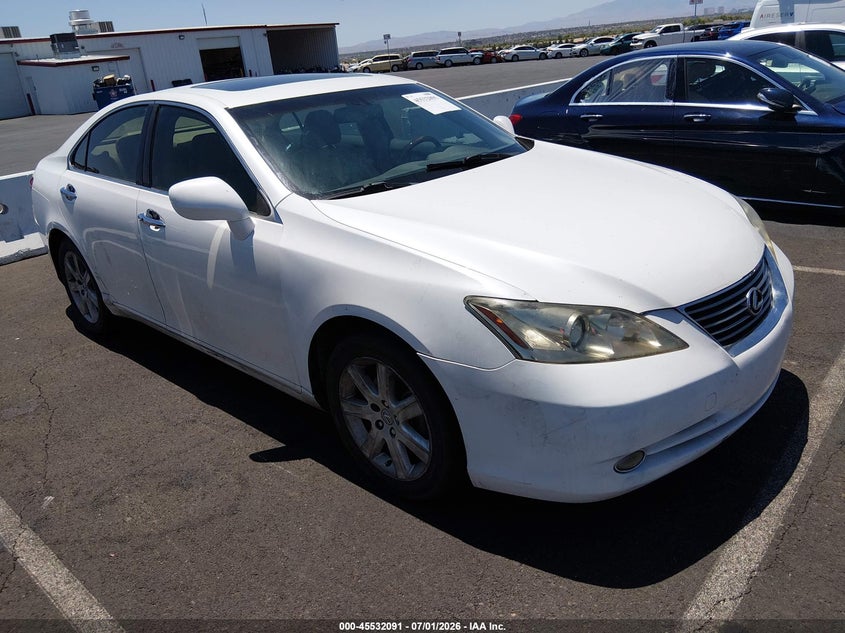 2007 Lexus Es 350 VIN JTHBJ46G772091508 IAAI salvage auction — NORMAL WEAR, Clear (Nevada), sold $1,375 on 2026-07-24 (photo 1)