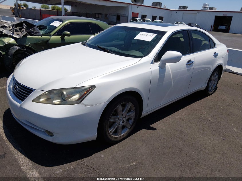 2007 Lexus Es 350 VIN JTHBJ46G772091508 IAAI salvage auction — NORMAL WEAR, Clear (Nevada), sold $1,375 on 2026-07-24 (photo 2)