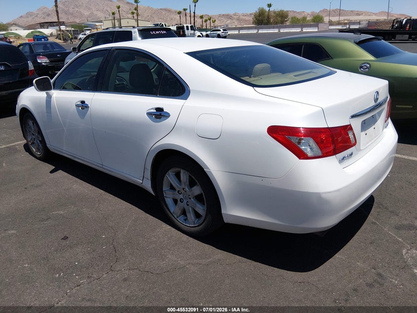 2007 Lexus Es 350 VIN JTHBJ46G772091508 IAAI salvage auction — NORMAL WEAR, Clear (Nevada), sold $1,375 on 2026-07-24 (photo 3)