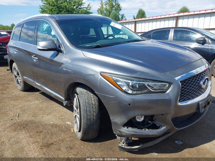 2016 Infiniti Qx60 VIN 5N1AL0MM9GC506651 IAAI salvage auction — LEFT FRONT, Bill Of Sale (Washington), sold $1,100 on 2026-07-11 (photo 1)