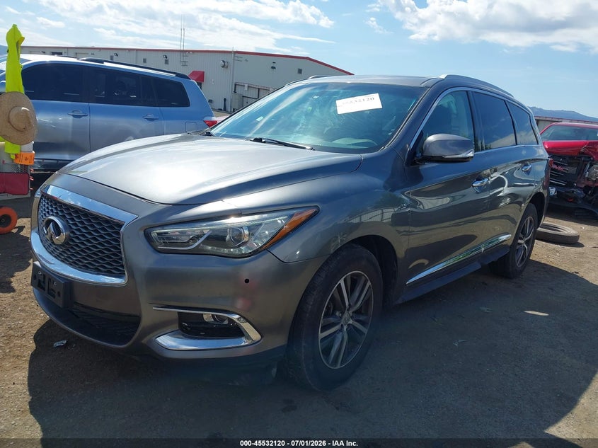 2016 Infiniti Qx60 VIN 5N1AL0MM9GC506651 IAAI salvage auction — LEFT FRONT, Bill Of Sale (Washington), sold $1,100 on 2026-07-11 (photo 2)