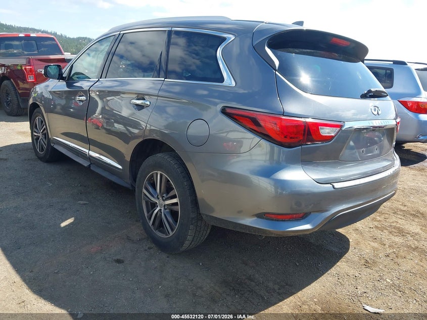 2016 Infiniti Qx60 VIN 5N1AL0MM9GC506651 IAAI salvage auction — LEFT FRONT, Bill Of Sale (Washington), sold $1,100 on 2026-07-11 (photo 3)