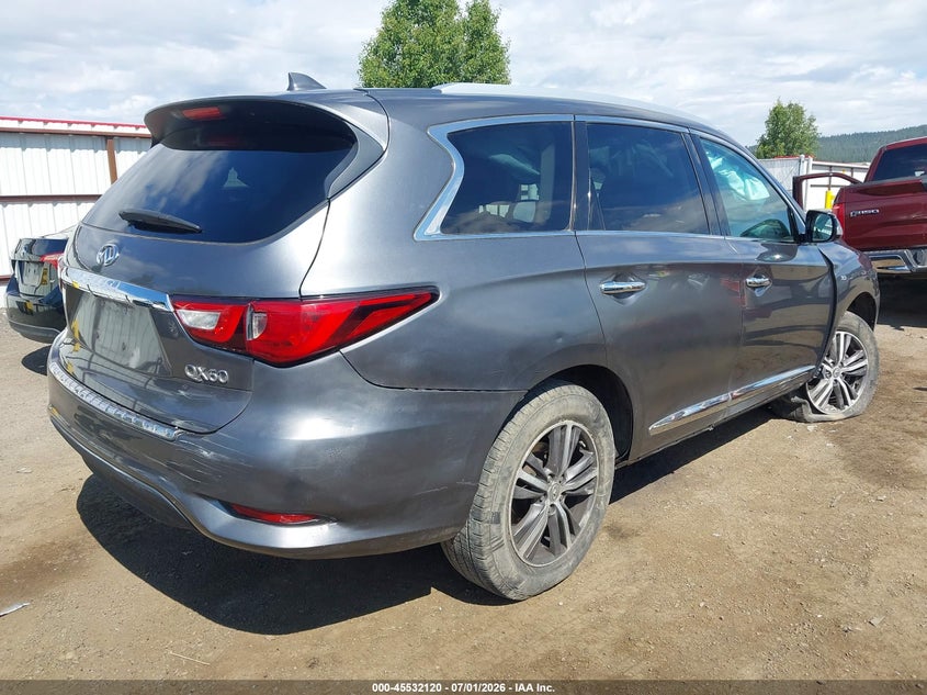 2016 Infiniti Qx60 VIN 5N1AL0MM9GC506651 IAAI salvage auction — LEFT FRONT, Bill Of Sale (Washington), sold $1,100 on 2026-07-11 (photo 4)