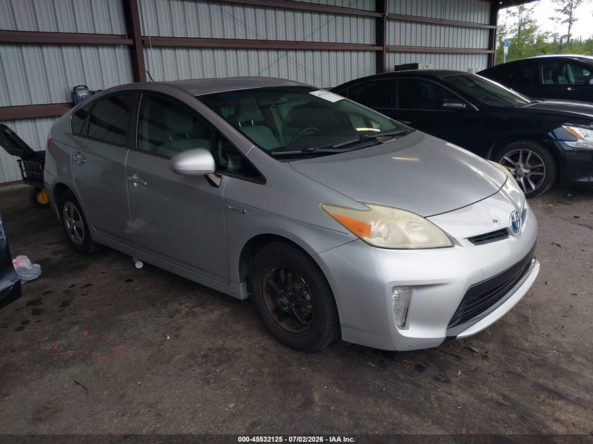 2012 Toyota Prius VIN JTDKN3DU5C1479992 IAAI salvage auction — NORMAL WEAR, Clear (Florida), sold $2,100 on 2026-07-28 (photo 1)