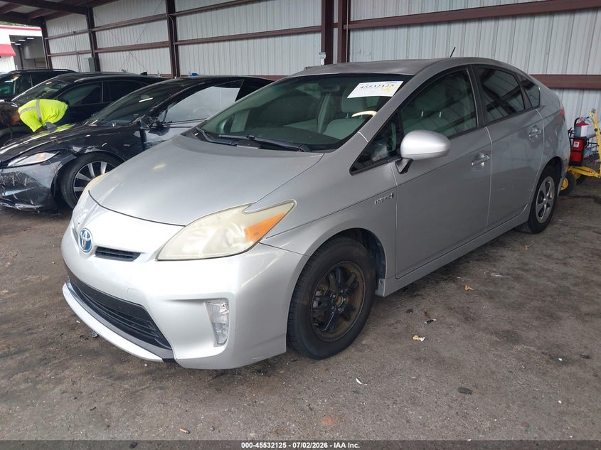 2012 Toyota Prius VIN JTDKN3DU5C1479992 IAAI salvage auction — NORMAL WEAR, Clear (Florida), sold $2,100 on 2026-07-28 (photo 2)