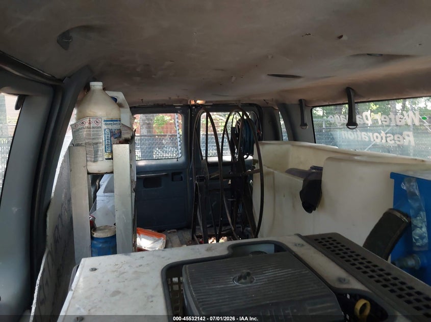 1996 Ford Econoline e350 VIN 1FBJS31H2THA13993 IAAI salvage auction — MECHANICAL, Clear (Virginia), sold $375 on 2026-07-09 (photo 8)