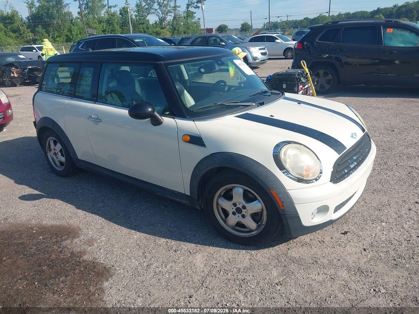 2008 Mini Cooper clubman VIN WMWML335X8TJ47239 IAAI salvage auction — FRONT END, Rebuildable (Florida), sold $125 on 2026-07-28 (photo 1)